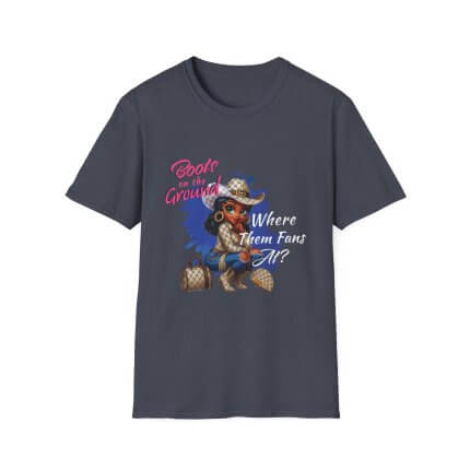 Cowgirl Vibes Graphic Tee, Country Music Concert Shirt, Fun Festival Top, Unisex T-Shirt, Fan Gift, Softstyle Tee