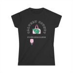 Playful Women's Softstyle Tee, Casual T-Shirt, Gift for Her, Cute Graphic Apparel, Trendy Summer Shirt, Lightweight Everyday Top