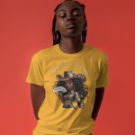 "Boots on the Ground" Women's T-Shirt, Fun Text Graphic Tee