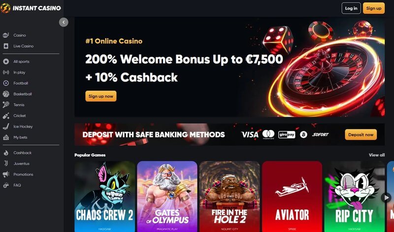 Explorez instant casino fr
