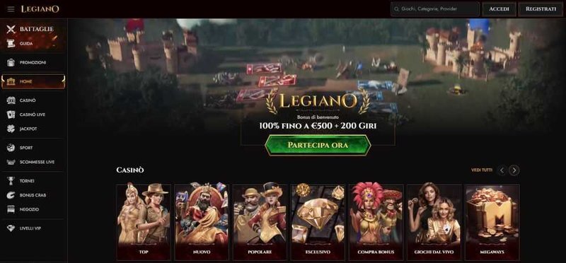 Legiano it, legiano slot